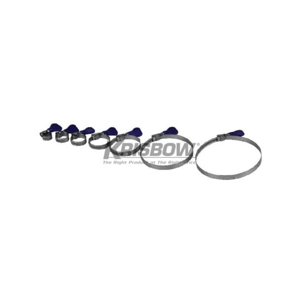 Hose Clamp Butterfly 50-70MM 2PCS Krisbow KW0103955-0