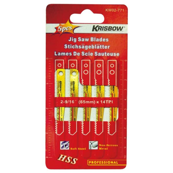 MKT Jigsaw Blade Metal 65MMX14TPI (5EA) Krisbow KW0200771-0