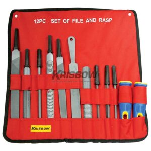 Alat Kikir File & RASP 12PCS/SET Krisbow KW0300226-0
