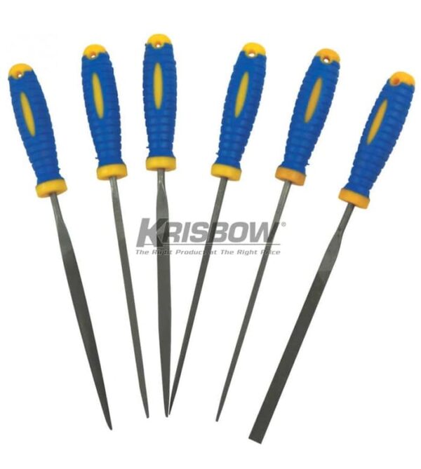 Alat Kikir Needle File 140MM (6PCS/SET) Krisbow KW0300227-28092