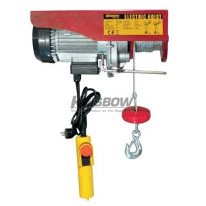 Electric Hoist Reel Double Hook 600KGX9M Krisbow KW0502022-0