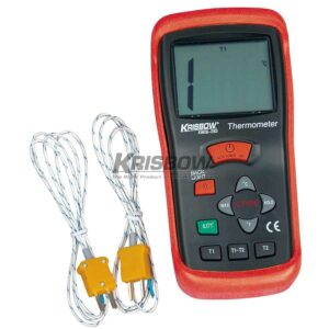 Thermometer Digital 2 Probe -50 TO 1300C Krisbow KW0600283-0