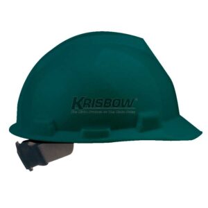 Helm Helmet Front Brim Green Krisbow KW1000323-0