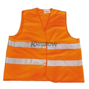 Rompi Safety Vest All Size Orange Krisbow KW1000389-0