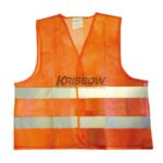 Rompi Safety Vest Mesh All Size Orange Krisbow KW1000399-0