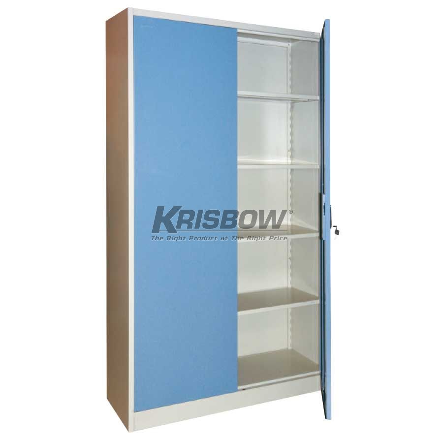 Lemari File Cabinet 4 Shelf Swing Blue Krisbow KW1700195-0