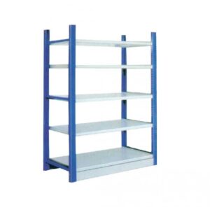 Rak Shelving Steel Basic Unit 5 Shelv 200KG Krisbow KW1700350-0