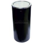 Tempat Sampah Waste Bin Round Black 40L Swing Krisbow KW1800524-0
