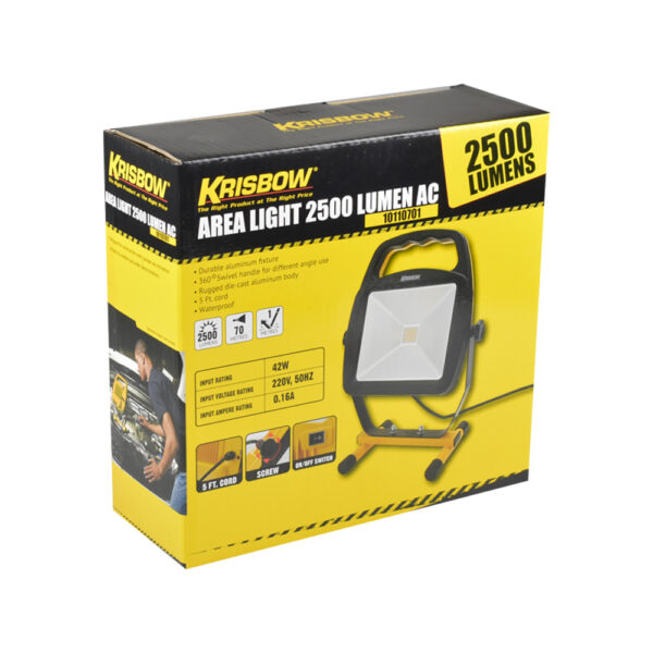 LED WORKLIGHT 2500 LM AC KRISBOW 10110701-28305