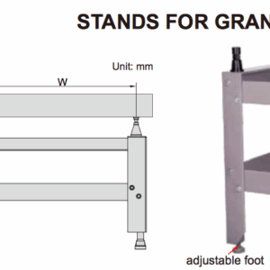 Stand For Granite Surface Plate (low stands) Insize 6902-66A-0