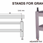 Stand For Granite Surface Plate (low stands) Insize 6902-101A-0