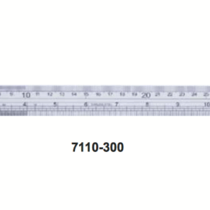 Penggaris Besi Steel Rule 1200mm/48" Insize 7110-1200-0