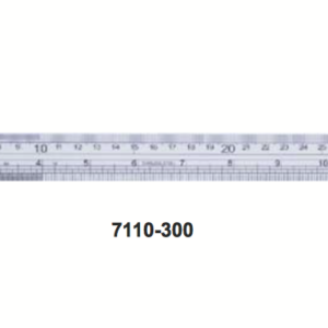 Penggaris Besi Steel Rule 1000mm/40" Insize 7110-1000-0