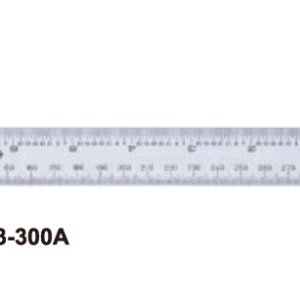Penggaris Besi Rigid Rule 300mm/12" Insize 7113-300A-0