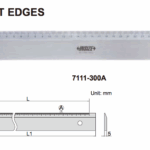 Penggaris Besi Straight Edge 1000mm Insize 7111-1000A-0