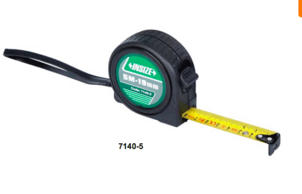 Alat Ukur Measuring Tape (need to be ordered in dozens, 12pcs/box) 5m Insize 7140-5-0