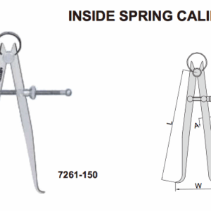 Alat Ukur Inside Spring Caliper 22-220mm Insize 7261-200-0