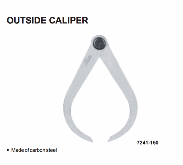 Alat Ukur Outside Caliper 200mm/8" Insize 7241-200-0