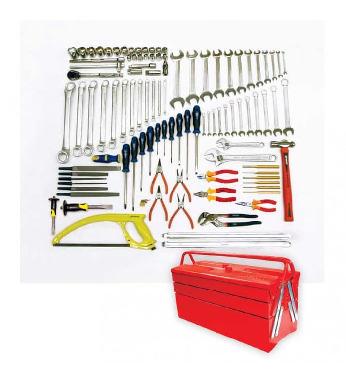 STANDARD WORKSHOP TOOL SET KRISBOW MM 105PCS KW0101806-27596