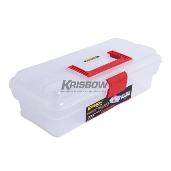 TOOL BOX Plastik KRISBOW 30.5X15X10CM PLASTIC KW0103938-27637