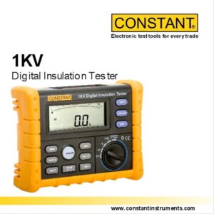Alat Tester Digital Insulation 1000V ( 50, 100, 250, 500, 1000V) Constant 1KV-0