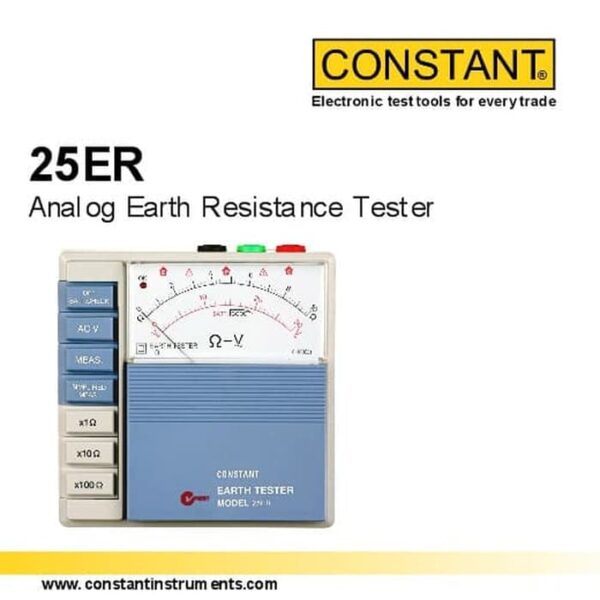 Alat Tester Analog Earth Resistance Constant 25ER-0