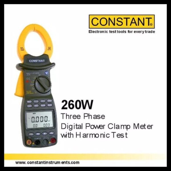 Clamp Meter 3 Phase Digital Power With Power Factor Constant 260W-28948