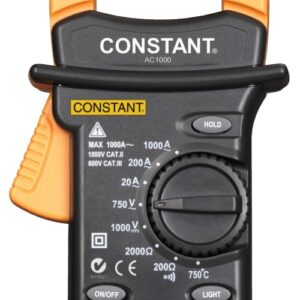 Clamp Meter Digital AC 1000A with Temperature Function Constant AC1000-0