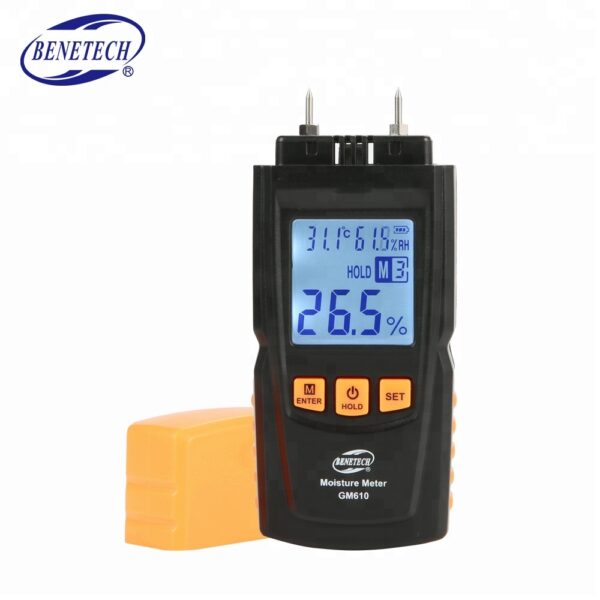 Alat Ukur Kadar Air Wood Moisture Meter Benetech GM610-35598