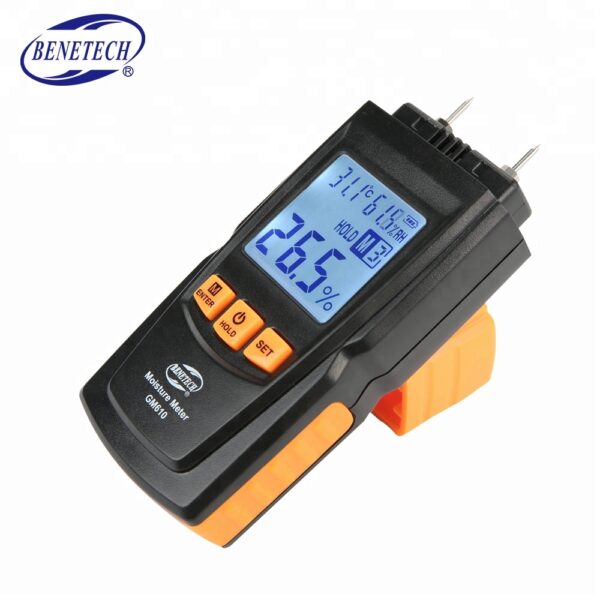Alat Ukur Kadar Air Wood Moisture Meter Benetech GM610-35596