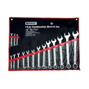 Kunci Kombinasi Combination Wrench Set 1/4-1.1/4IN 16PCS Krisbow KW0100351-0