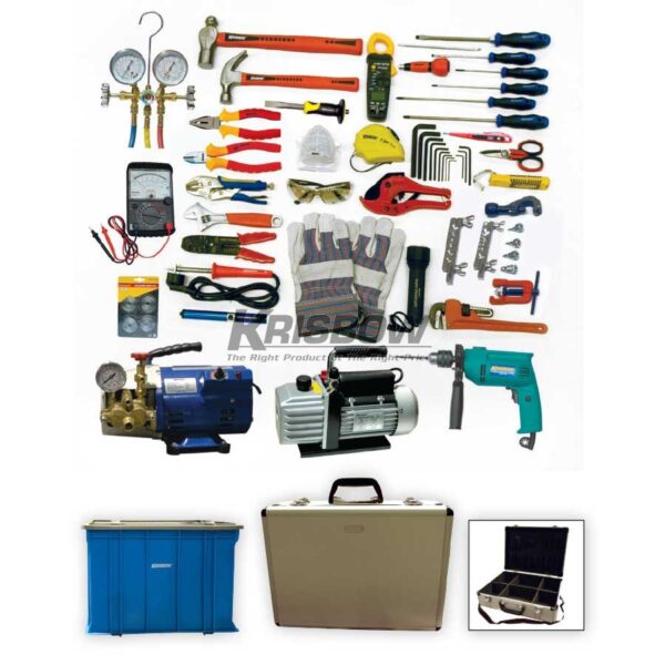 Air Condition Technician Tool Set 51 Pcs Krisbow KW0102815-28730