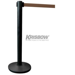 Handrail Black With Brown Belt Krisbow KW1800753-0