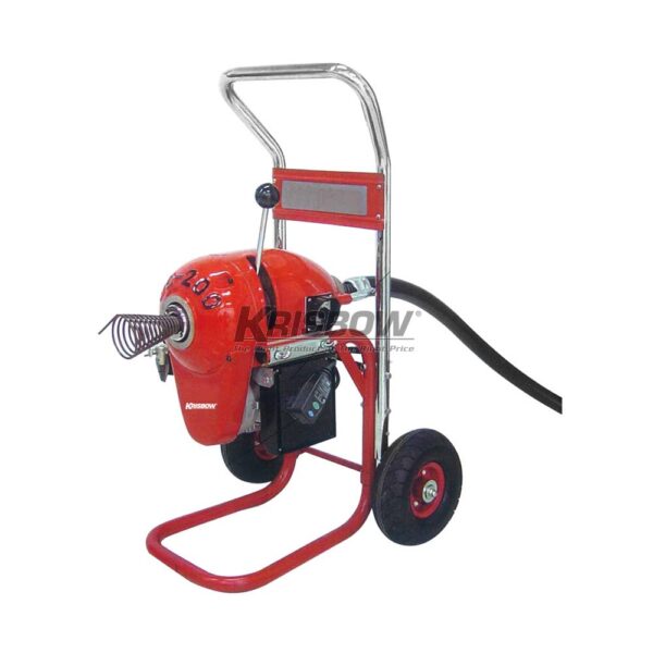 Mesin Pembersih Pipa Drain Cleaner 200MM Motor With Stand Krisbow KW1801264-28789
