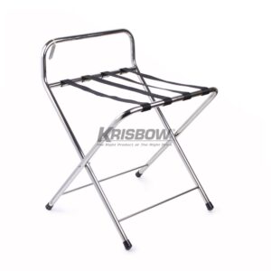 Stainless Steel Folding Luggage Rack Krisbow KW1801510-0