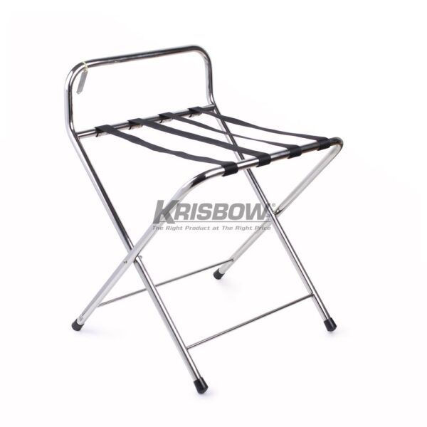 Stainless Steel Folding Luggage Rack Krisbow KW1801510-0