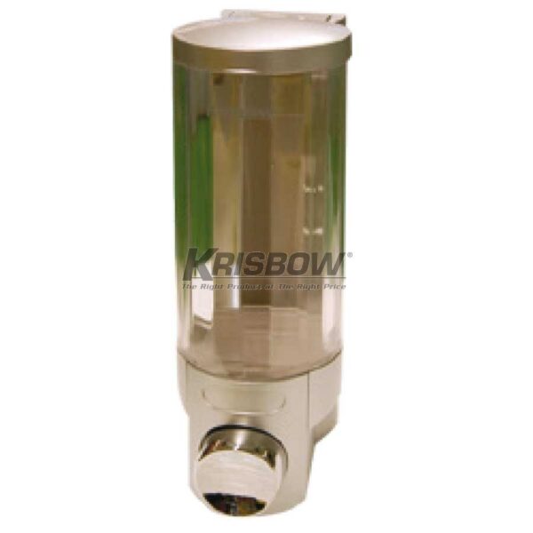 Tempat Sabun Soap Dispenser 400ML Single SIlver Krisbow KW2001247-0
