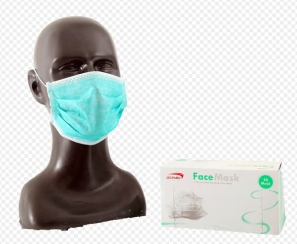 Masker 3 Ply Earloop Mask Leopard 0108-0