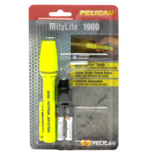 Senter Flashlight Xenon Yellow Mitylite 1900 Pelican PL0000010-0