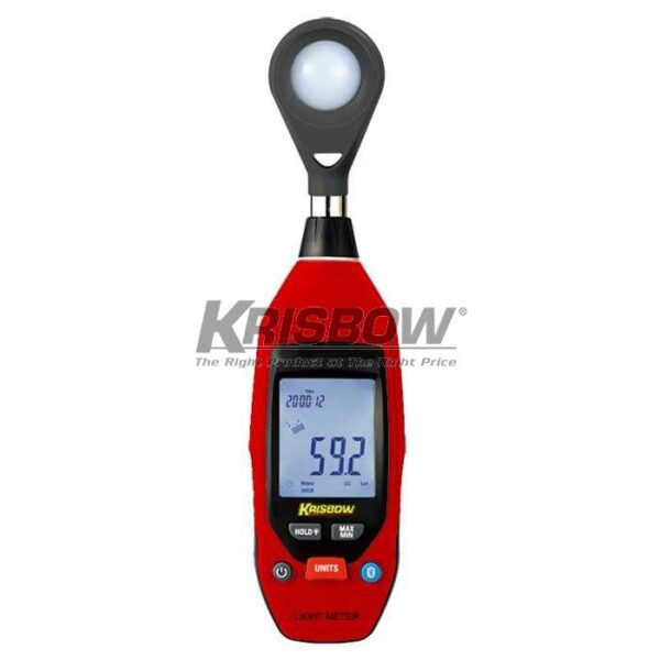 Light Meter Digital 40.000 LUX Krisbow 10176593-29103