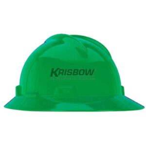 Helm Helmet Full Brim Green Krisbow 10178989-0