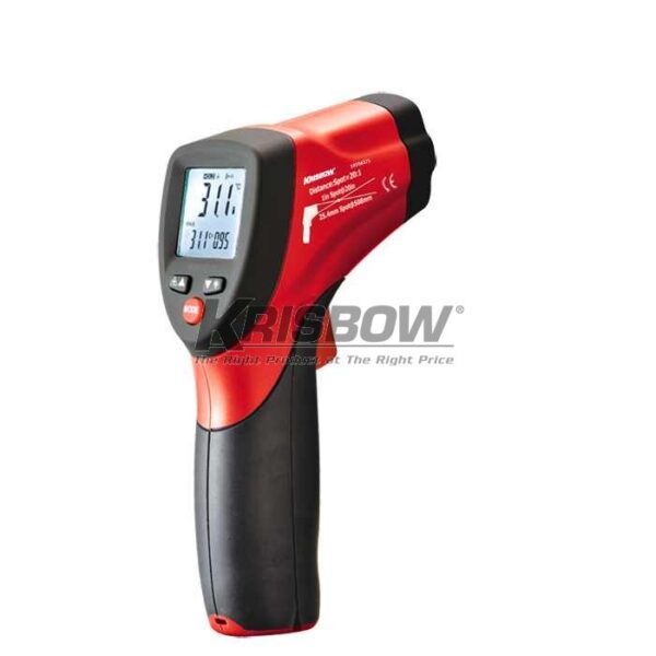 Thermometer IR Dual Laser -50 TO 800 C Krisbow 10206575-29064