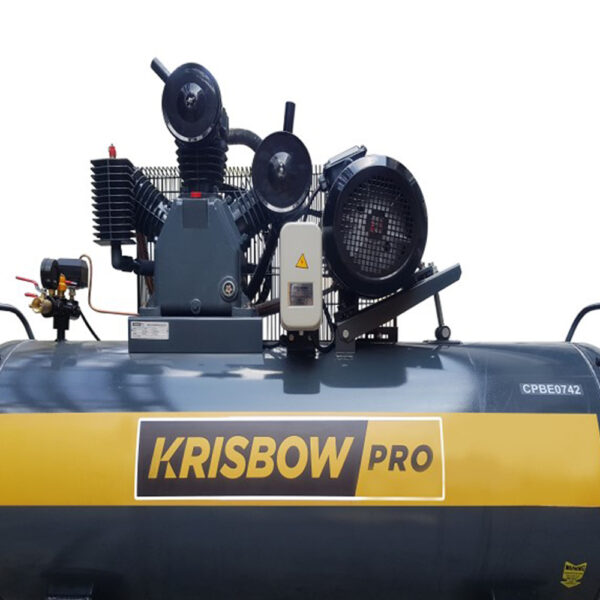 Compressor 7.5HP 420L 12BAR 380V 3PH Krisbow-39773