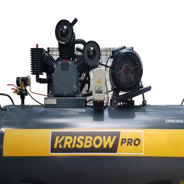 Compressor 10HP 520L 12BAR 380V 3PH Krisbow-39777