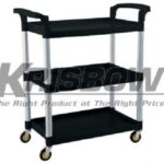 3 Rak Troli Three Step Trolley Black 103x51x96cm Krisbow-0