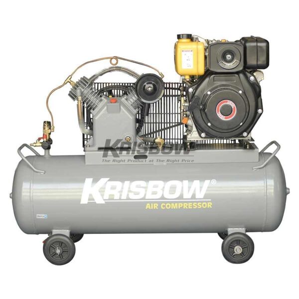 Compressor 3HP 120L 12BAR Diesel Krisbow-29269