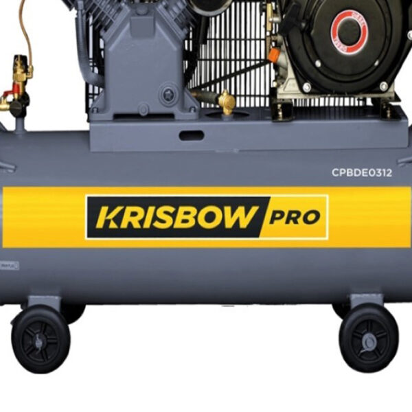 Compressor 5.5HP 340L 12BAR Diesel Krisbow-39771