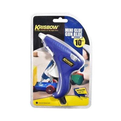 Lem Tembak Mini Glue Gun Blue 10W Krisbow EG10-B