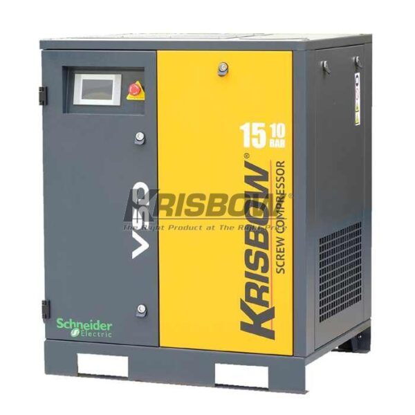 Compressor Screw VSD20HP 10BAR 3PH Krisbow-0