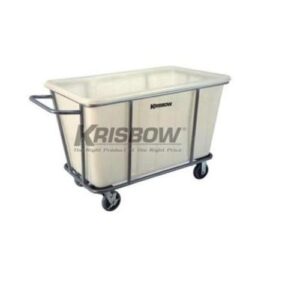 Bin Truck With Handle 124 x 73 x 83 Cm Krisbow 10209035-0